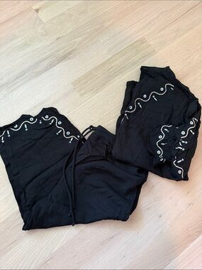 Black Lounge Set BOUGHT IN MEXICO